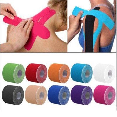 Athletic Elastic Sport Kinesiology Tape Sports Muscle Tape Water-Resistant Reduce Pain and Inflammation For Athletes